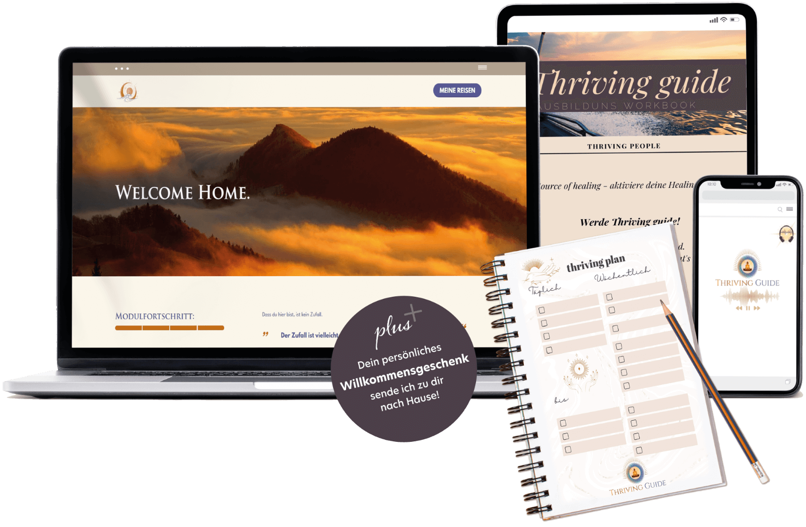 Inhalte des Thriving Guide Bundles